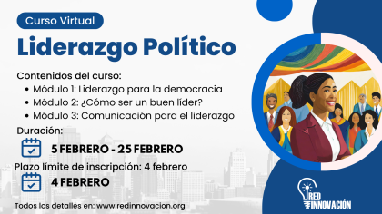 Curso virtual: Liderazgo Político 