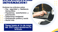 CONVOCATORIA: PARTICIPA EN LA EDICIÓN #37 DE RED INFORMACIÓN