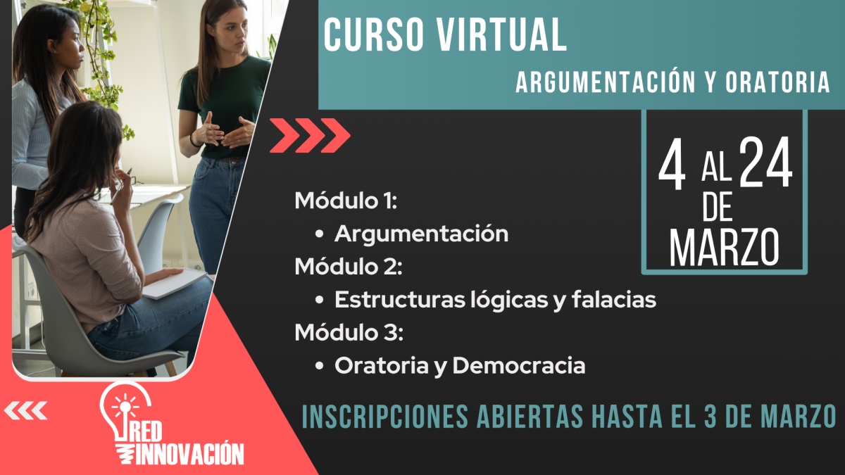 CURSO VIRTUAL: ARGUMENTACIÓN Y ORATORIA