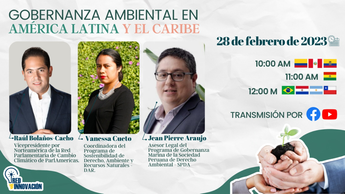 Webinar: Gobernanza Ambiental en América Latina y el Caribe